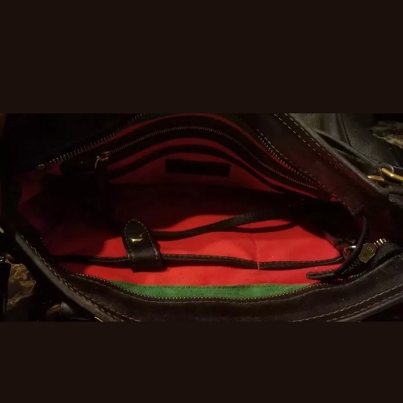 Dooney and Bourke All Leather Vintage Women's Fash - Picture 7 of 8